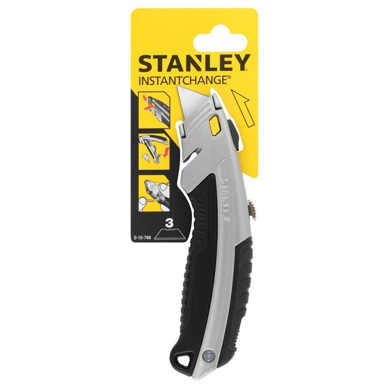 Cutter Stanley 0-10-788 cu schimbare rapida a lamei 180mm + 3 lame Stanley imagine noua