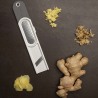 Ustensila 3-in-1 pentru ghimbir Specialty 27.4 cm alb - Microplane 