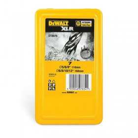 Set burghie DeWALT DT8976 SDS Plus in cutie metal 7 buc