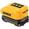 Adaptor DeWALT DCB090 pentru acumulator XR 10.8V, 14.4V si 18V 2 porturi USB