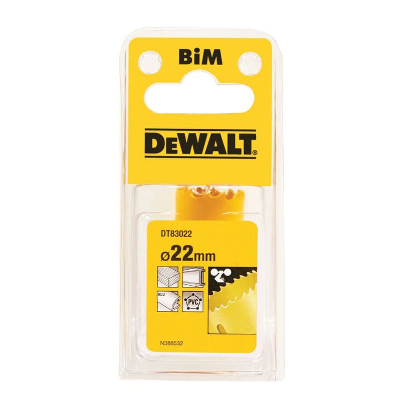 Carota Dewalt DT83022 bimetal 22×37 mm DeWALT imagine noua idaho.ro