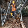 Suflanta de frunze compacta, Dewalt DCM572N, 54V FLEXVOLT, pentru gradina sau curte, fara acumulator, viteza aer 207 km/h, 423 cfm