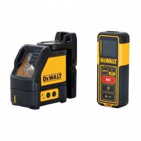 Set Nivela Laser + Telemetru DeWalt DW088CG / DW099E