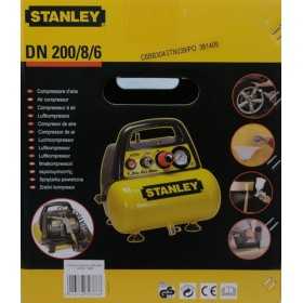 Compresor Orizontal 6L Fara Ulei Stanley DN 200/8/6 1.5HP 180l/m 8 Bar