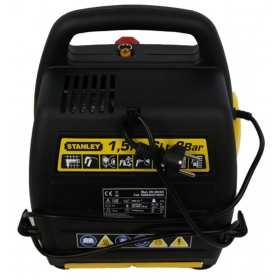 Compresor Orizontal 6L Fara Ulei Stanley DN 200/8/6 1.5HP 180l/m 8 Bar