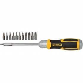 Surubelnita Cu Clichet + 12 Biti DeWalt DWHT69233-0