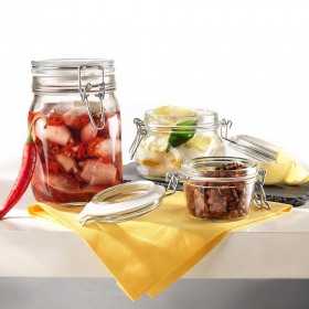Borcan ermetic din sticla Bormioli Fido 0.5 L