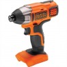 Masina de gaurit, cu impact, Black and Decker, BDCIM18N, cu acumulator, 18 V, 155 Nm, 0-3.000 rpm