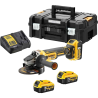 Polizor Unghiular (Flex) DeWALT, DCG405P3, 18 V, 5.0 Ah