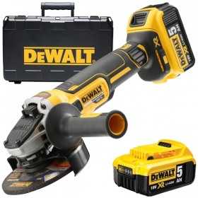 Polizor Unghiular (Flex) DeWALT, DCG405P3, 18 V, 5.0 Ah