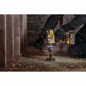 Masina de insurubat si gaurit (Bormasina) cu percutie, DeWALT, DCD999X1, cu  acumulator, 18 V, 9.0AH, 126 Nm