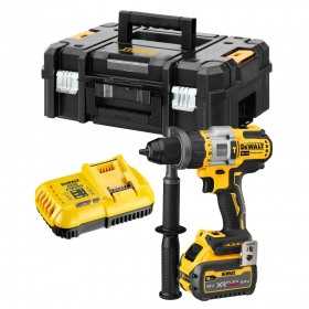 Masina de insurubat si gaurit (Bormasina) cu percutie, DeWALT, DCD999X1, cu  acumulator, 18 V, 9.0AH, 126 Nm
