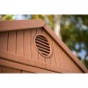 Casuta de gradina, Keter, Maro, 6x6, colectie Darwin, cu usa dubla, cu podea, cu ventilatie, cu ranforsare metalica Usa dubla, Sistem de inchidere, Ventilatie, Evotech, Darwin