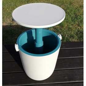 Mini bar gradina alb Keter Graphite Cool Bar