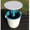 Mini bar gradina alb Keter Graphite Cool Bar 