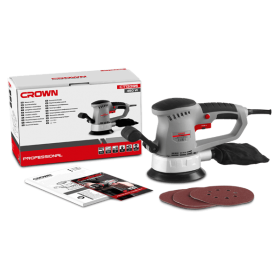 Slefuitor orbital Crown CT13395 profesional 450W 150mm 13000rpm 26000 opm