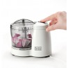 Blender alb 2 trepte de viteza Black+Decker 350 Ml 120W 