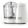 Blender alb 2 trepte de viteza Black+Decker 350 Ml 120W 