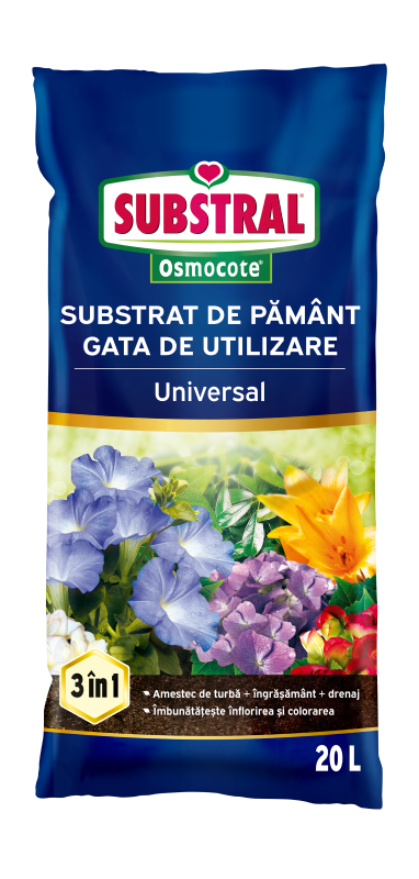 Poze Substrat de Pamant universal Substral Osmocote 20 L