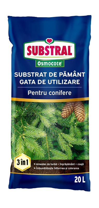 Poze Substrat de Pamant pentru conifere Substral Osmocote 20 L