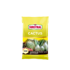 Substrat de Pamant pentru cultivarea cactusilor Substral 3 L