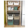 Cos colectare selectiva albastru inchis Rotho Albula 40 L