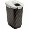 Container hrana animale companie plastic negru Rotho Cody 10 L 