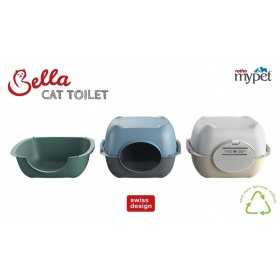 Litiera din plastic verde Rotho Bella 56X39.5X19 cm