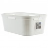 Cos rufe plastic rectangular alb Rotho Brisen 