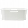 Cos rufe plastic rectangular alb Rotho Brisen 