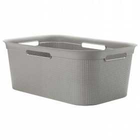 Cos rufe plastic rectangular cappuccino Rotho Brisen