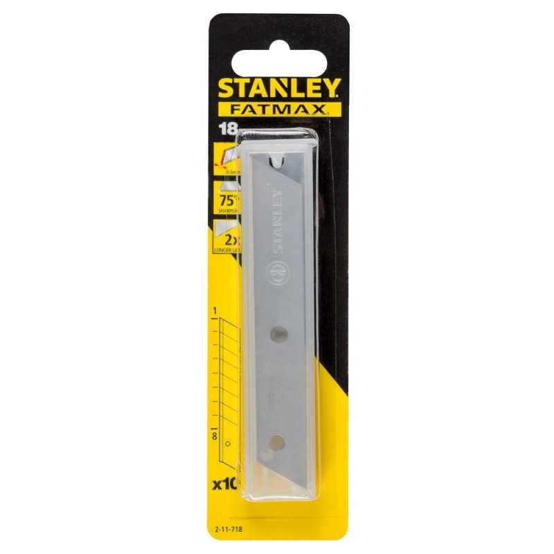 Lame Segmentate Stanley FatMax 2-11-718, 18 mm,10 buc