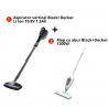 Pachet Aspirator vertical acumulator Black+Decker - DVA315JF + Mop cu abur Black+Decker FSM13E1 1300W 