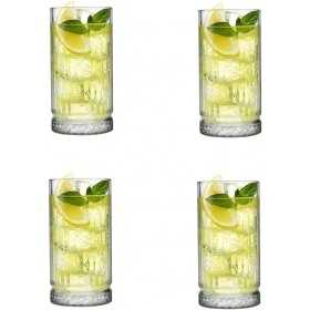 Set 4 pahare long drink Pasabahce Elysia 365 ml