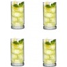 Set 4 pahare long drink Pasabahce Elysia 365 ml 