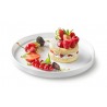 Platou rotund opal Bormioli Grangusto Alta Cucina Ita 21 cm