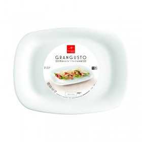 Platou rectangular opal Bormioli Grangusto 28cm x 21cm