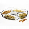 Platou de servire compartimentat Pasabahce Basic 25.2cm