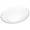 Platou servire rotund sticla temperata Pasabahce Hasir 28cm