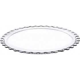 Platou servire rotund sticla temperata maxi Pasabahce Patisserie 37cm