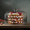 Platou servire rotund sticla temperata maxi Pasabahce Patisserie 37cm