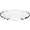 Platou servire rotund sticla cu capac Pasabahce Patisserie 32cm 