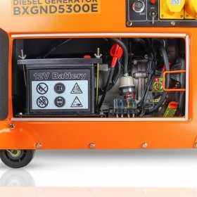 Generator Curent Electric Diesel Black+Decker BXGND5300E, 5300 W, mufa ATS
