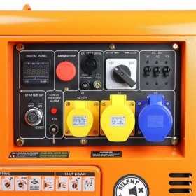 Generator Curent Electric Diesel Black+Decker BXGND5300E, 5300 W, mufa ATS