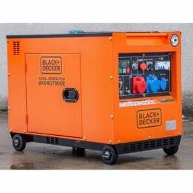 Generator Curent Electric Diesel Black+Decker BXGND7900E, 7.9 KVA, mufa ATS