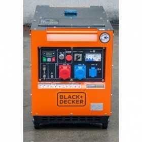 Generator Curent Electric Diesel Black+Decker BXGND7900E, 7.9 KVA, mufa ATS
