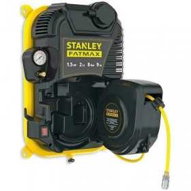 Compresor de perete Stanley Fatmax FMXCMD152WE, 1.5HP, 8 Bar, 2 L, Furtun 9 M
