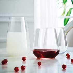 Set 6 pahare apa Meravigliosi Luigi Bormioli 450 ml