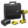 Masina gaurit, Stanley Fatmax, SFMCD700C2K, cu acumulator, 18 V, 50Nm, 1500 rpm