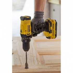 Masina gaurit, Stanley Fatmax, SFMCD700C2K, cu acumulator, 18 V, 50Nm, 1500 rpm